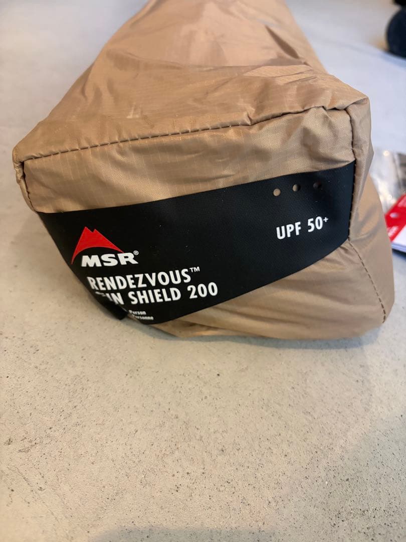 新品未使用　MSR ランデブー　200 タンカラー