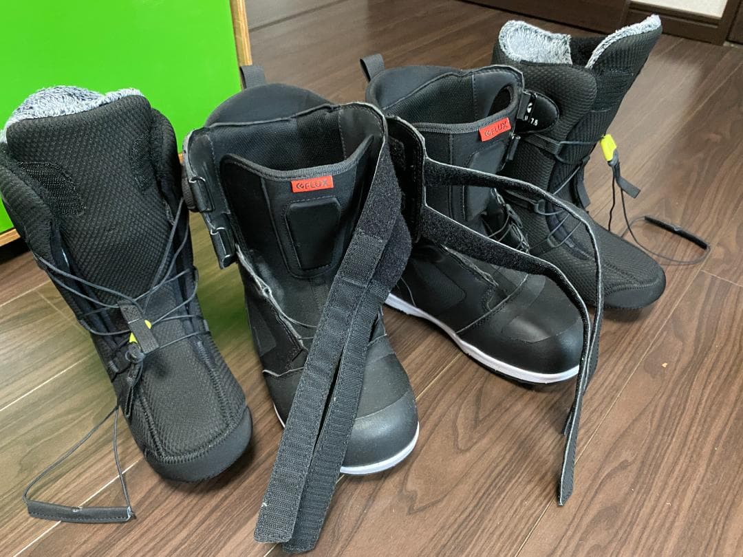 ま*ー様 ラマさんモデル FLUX HB-BOA ブーツ BLACK　25.5