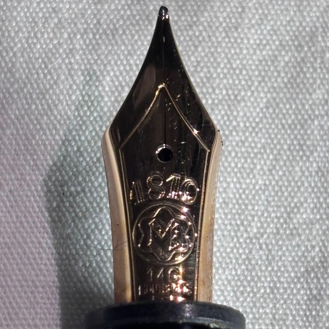 モンブランマイスターシュテュック146 ヴィンテージ80sインク付き