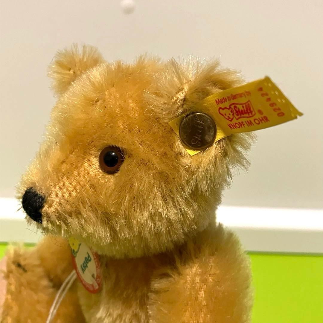 シュタイフ（steiff)⭐️小さめテディベア⭐️ベージュ⭐️ビンテージ