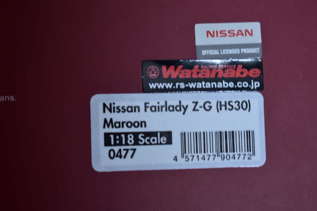 1/18 イグニッションモデル フェアレディ 240ZG S30