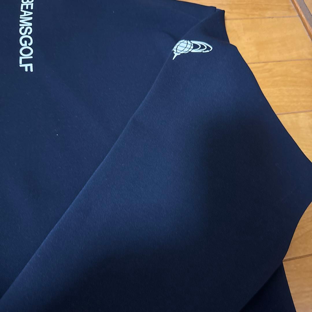 ビームスゴルフ　モックネックシャツ　L