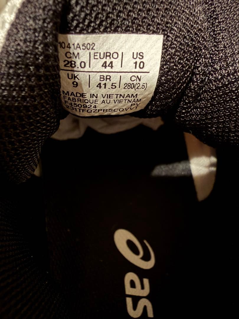 asics GEL-RESOLUTION X OC オムニ クレー 28.0cm