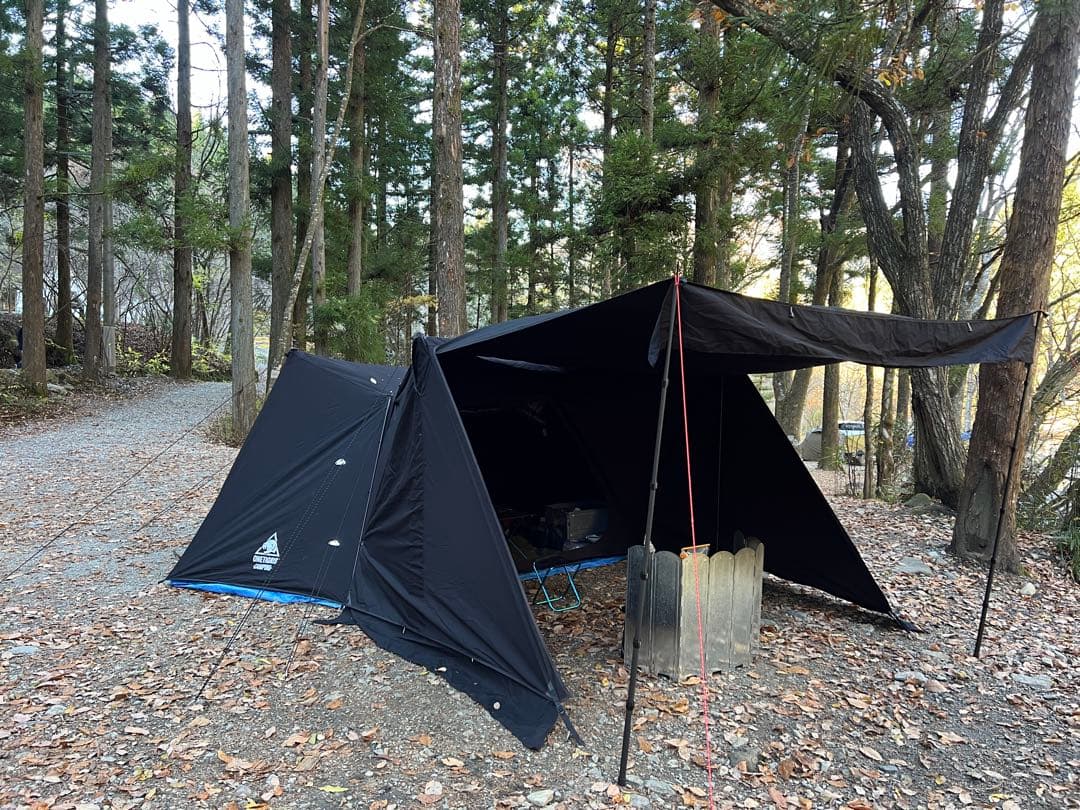 OnetigrisソロホームステッドTC ブラック+専用前幕 使用2回のみ！