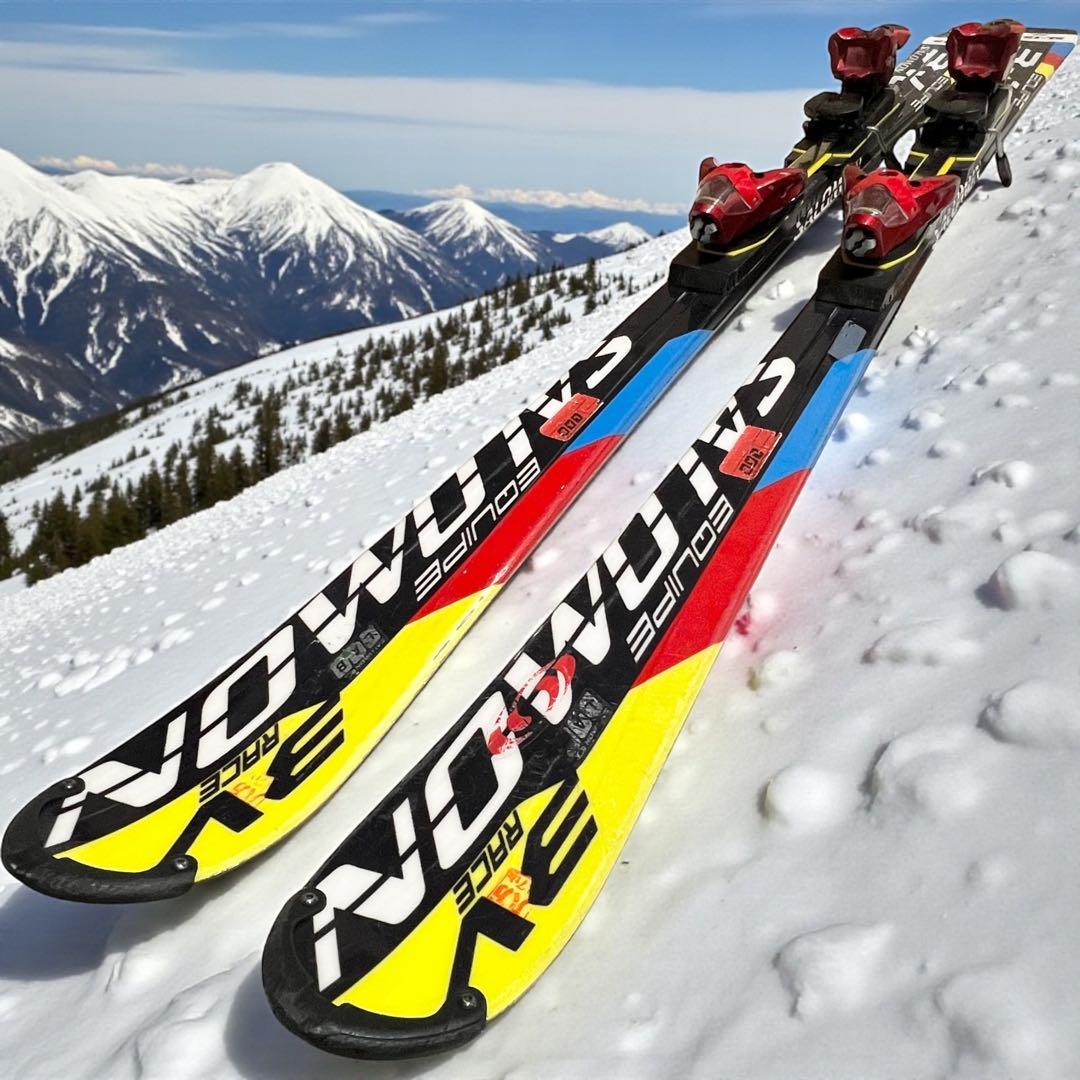 【良品】 EQUIPE 3V RACE SL-155 SALOMON サロモン