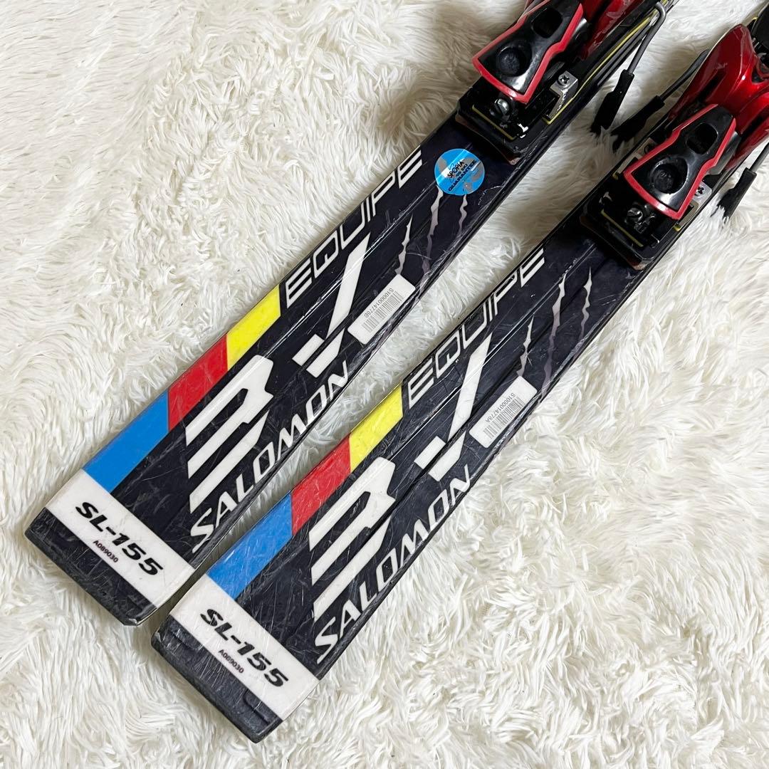 【良品】 EQUIPE 3V RACE SL-155 SALOMON サロモン