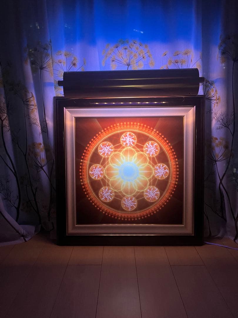 美品【アールグラージュ】賢者の石/ライト/イーゼル付き