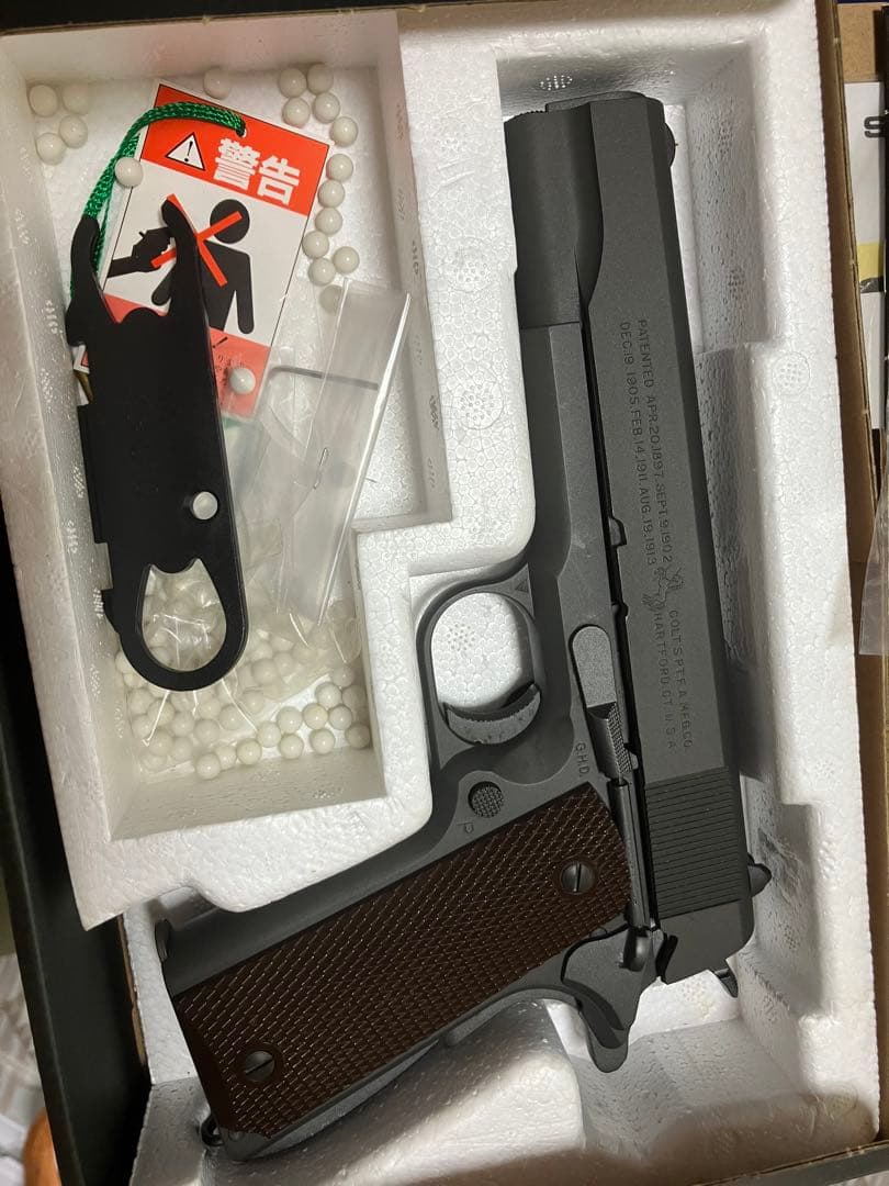 コルトガバメント　m1911a1 WA scw 渋谷カスタムワークス