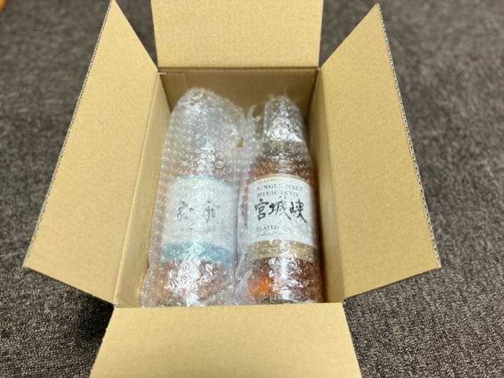 余市ノンピーテッド、宮城峡ピーテッド　2本セット