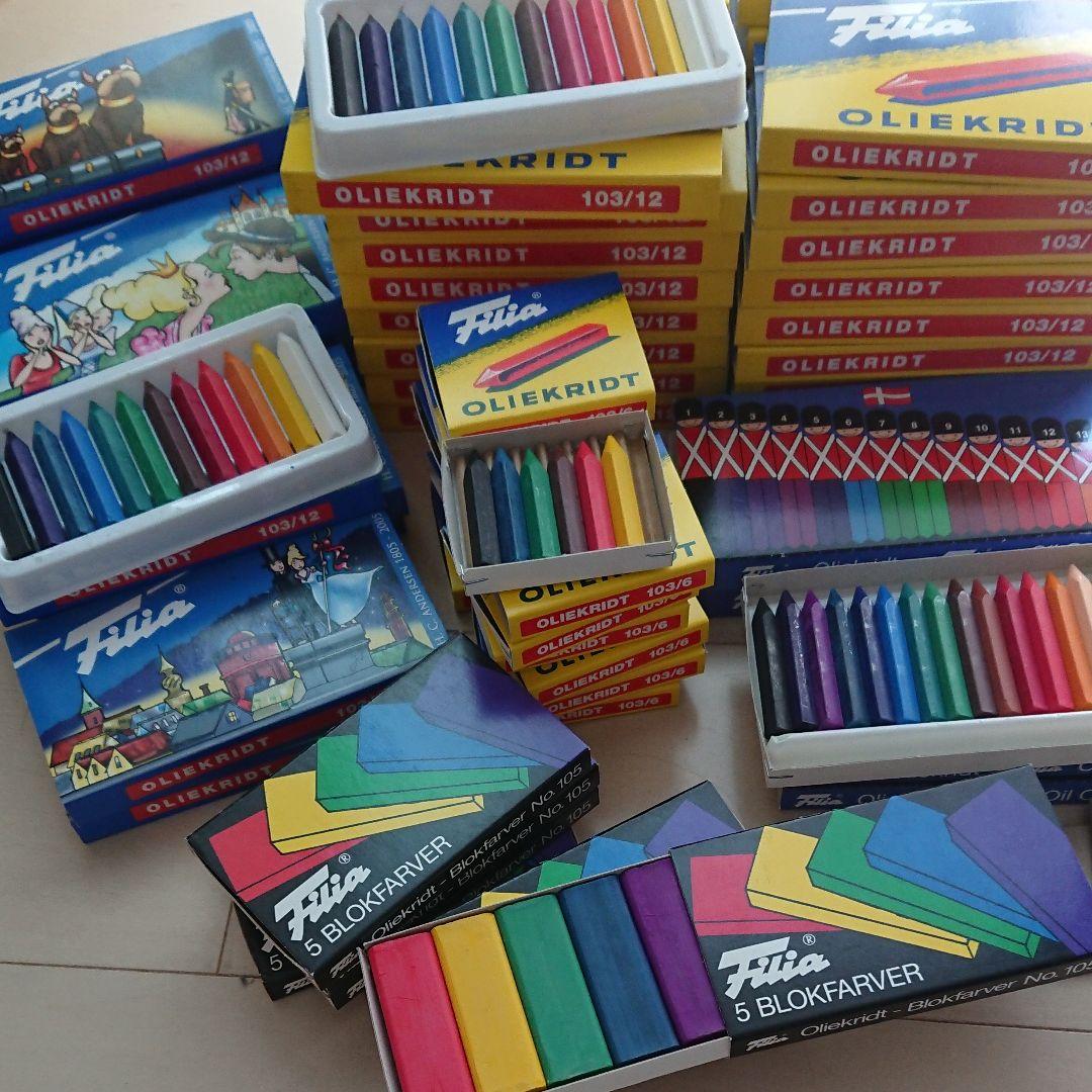 フィリア オイルクレヨン　大量