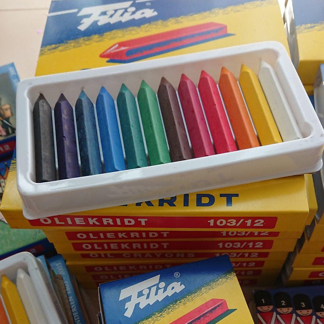 フィリア オイルクレヨン　大量