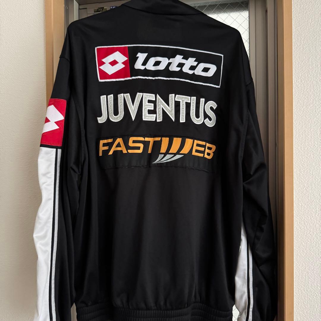 タ*ル様 レア品 1点物 Lotto Juventus ジャージ 黒 セットアッ