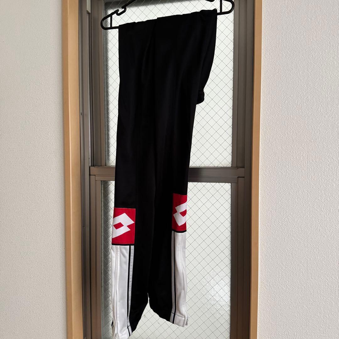 タ*ル様 レア品 1点物 Lotto Juventus ジャージ 黒 セットアッ