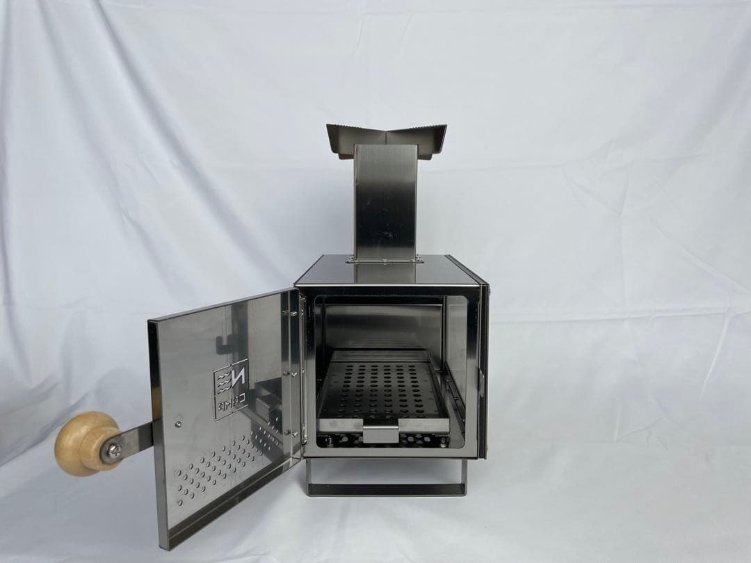 ミニ薪ストーブ ステンレス製 収納バッグ付き コンパクト