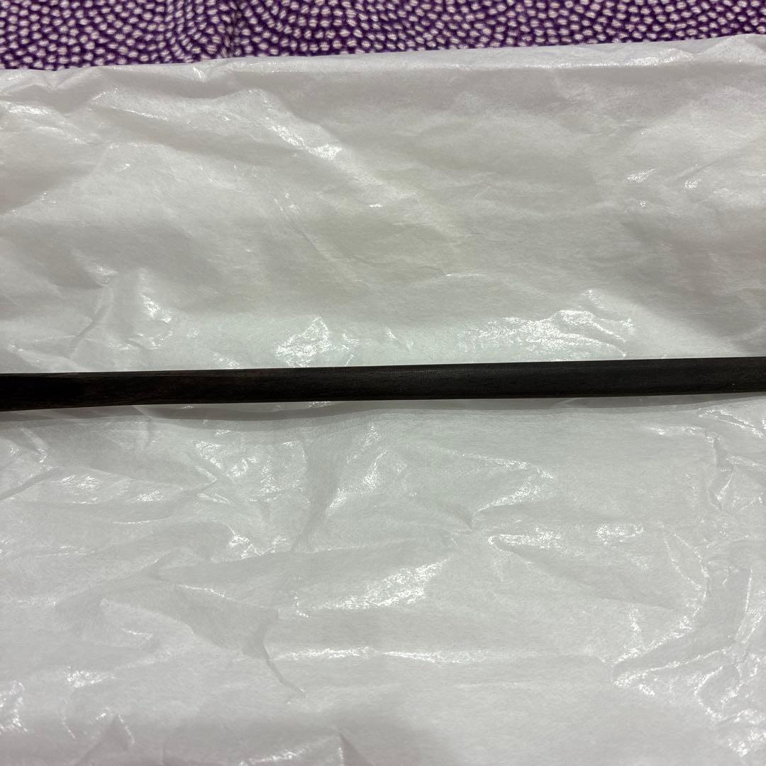 おかや木芸　黒柿　茶杓