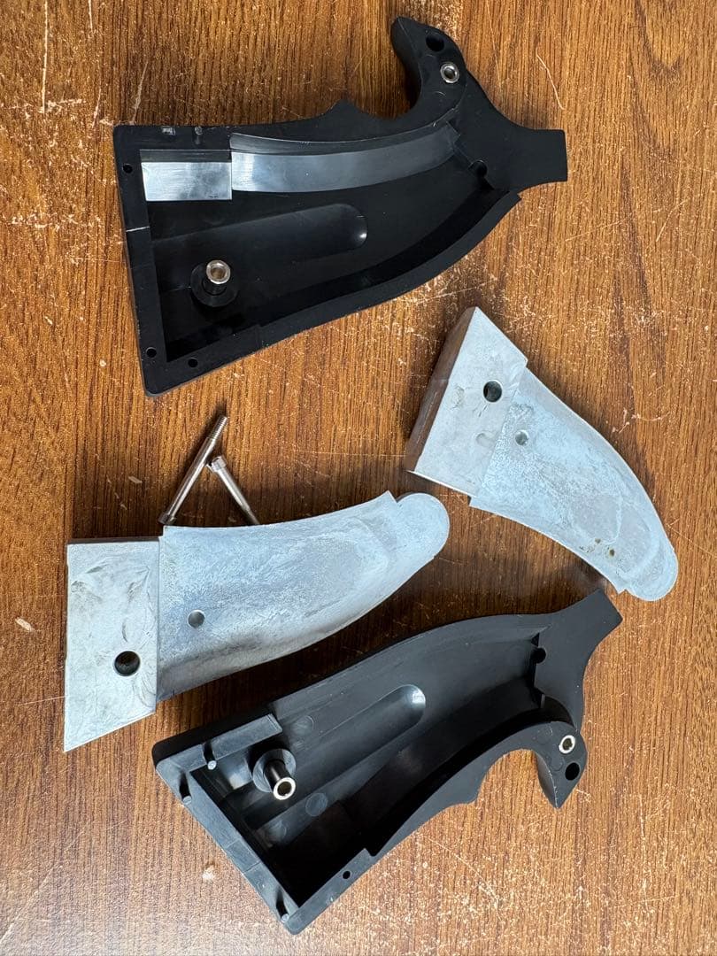 マルシンm586 モデルガン　デイビス風グリップ