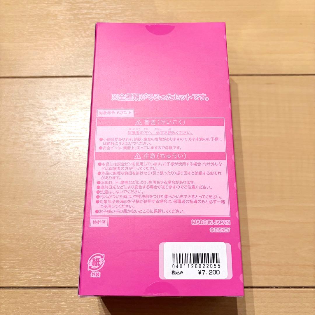 ディズニーパルパルーザ ミニーのファンダーランド ワッペンアクセサリー全種セット