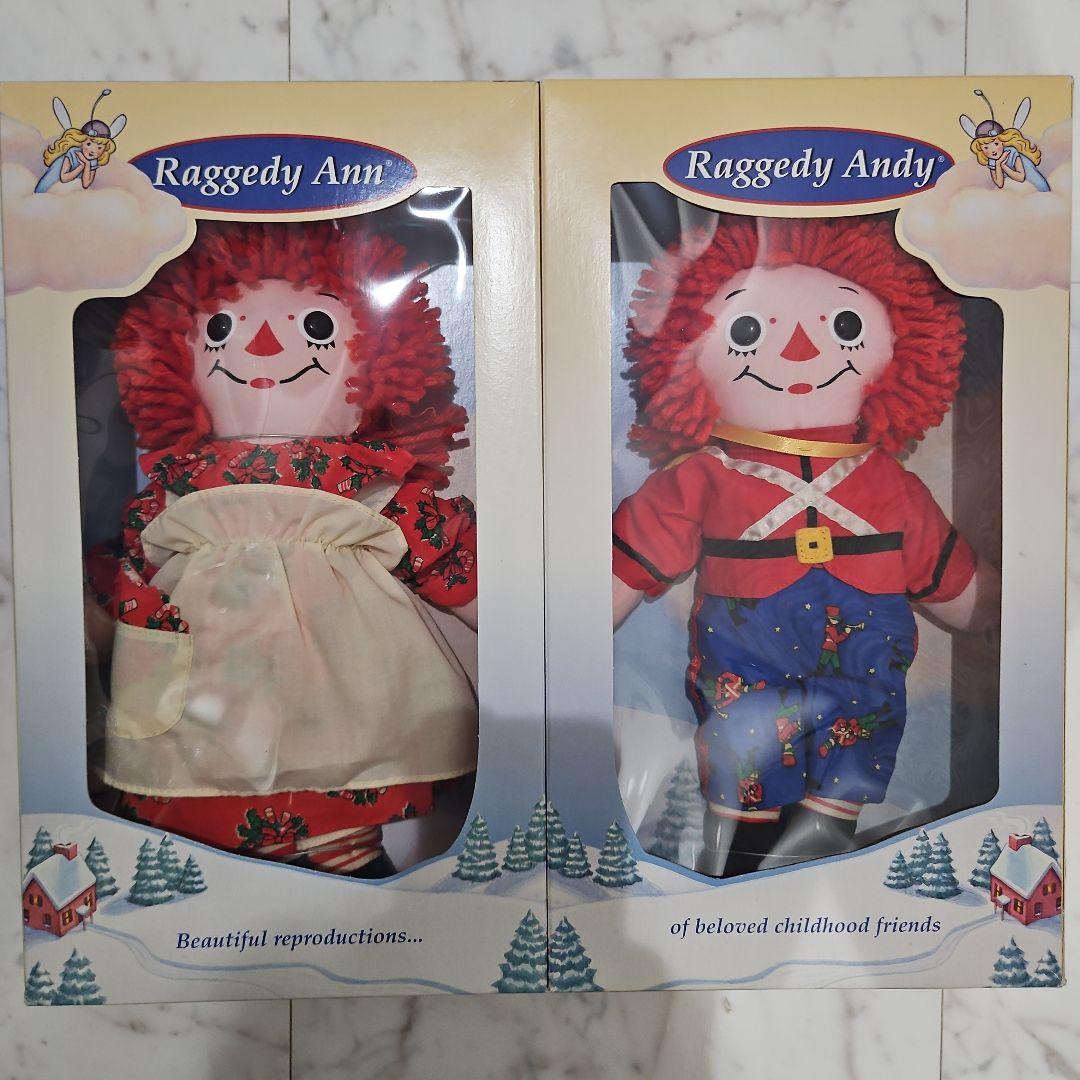 【新品】ラガディアン&アンディー　クリスマスドール