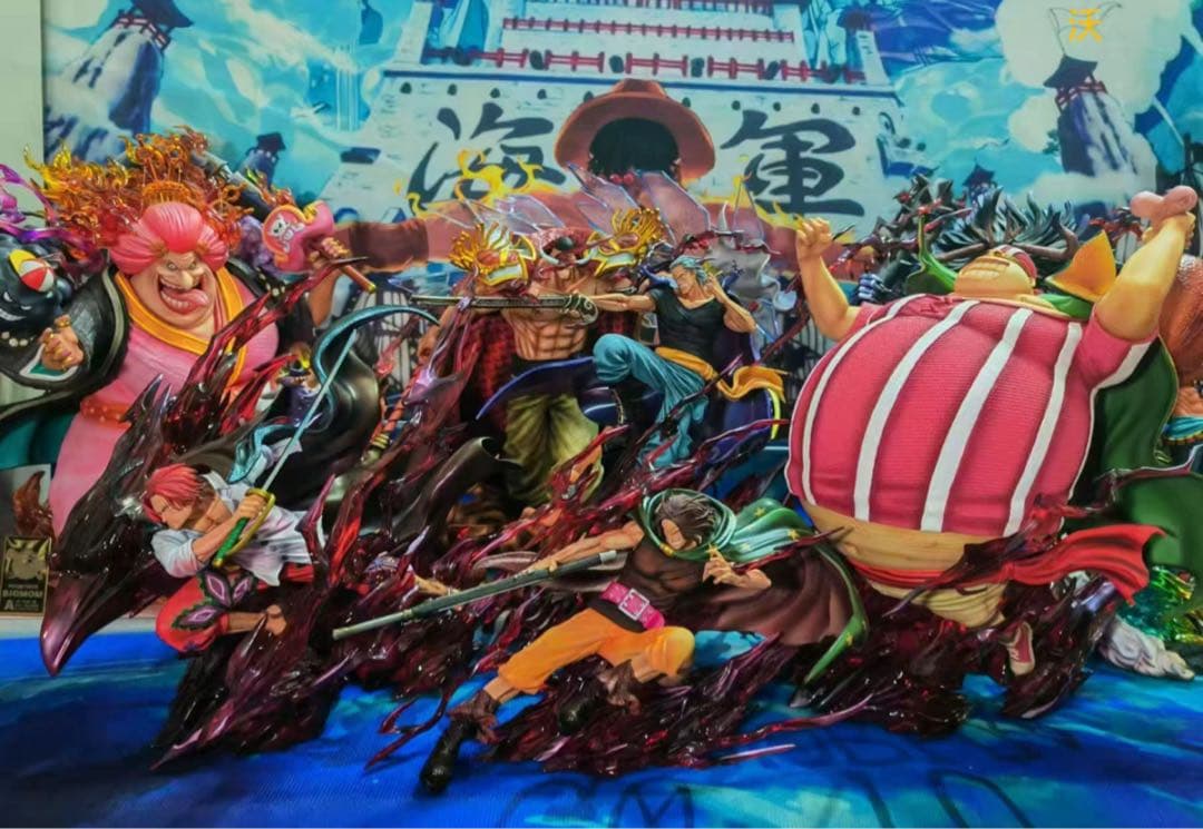 ワンピース　Jacksdo 4体　ガレージキット　フィギュア　完成品