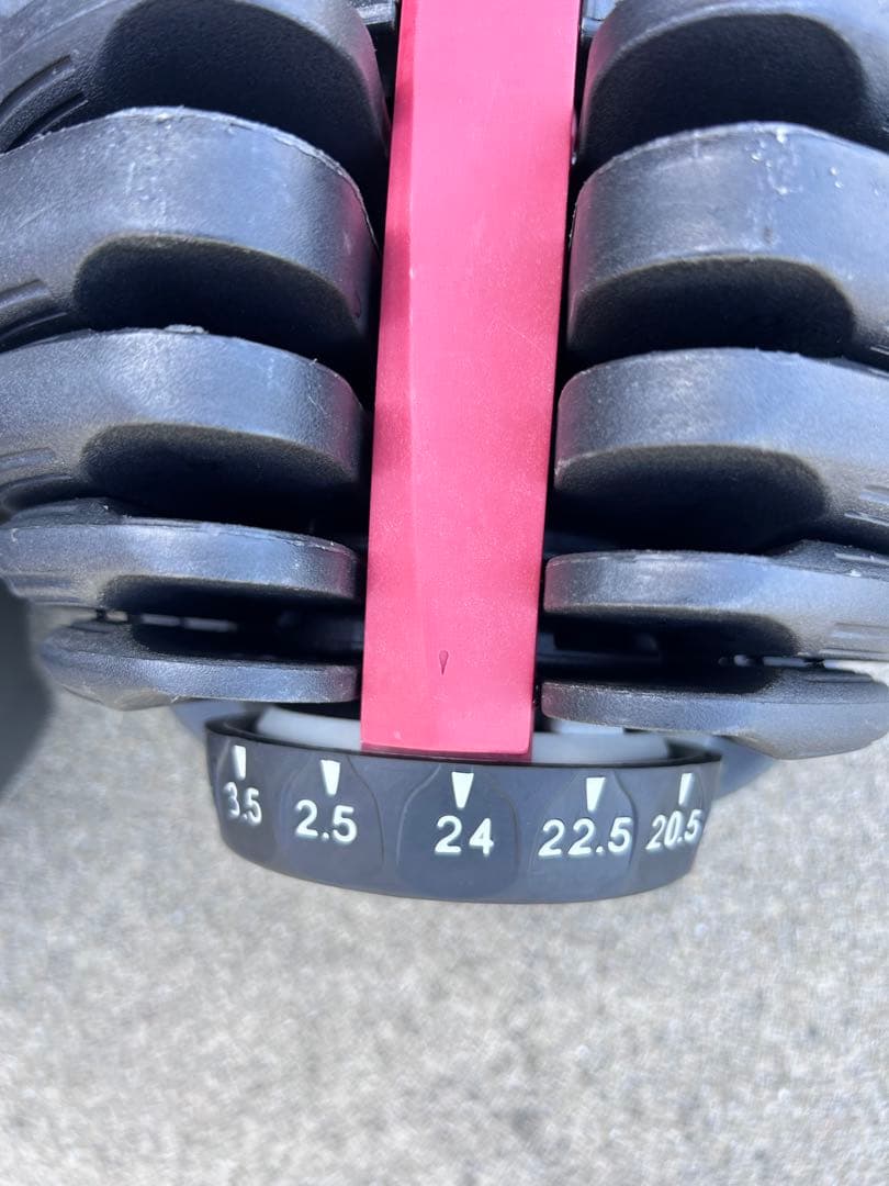 可変式　ダンベル　24kg