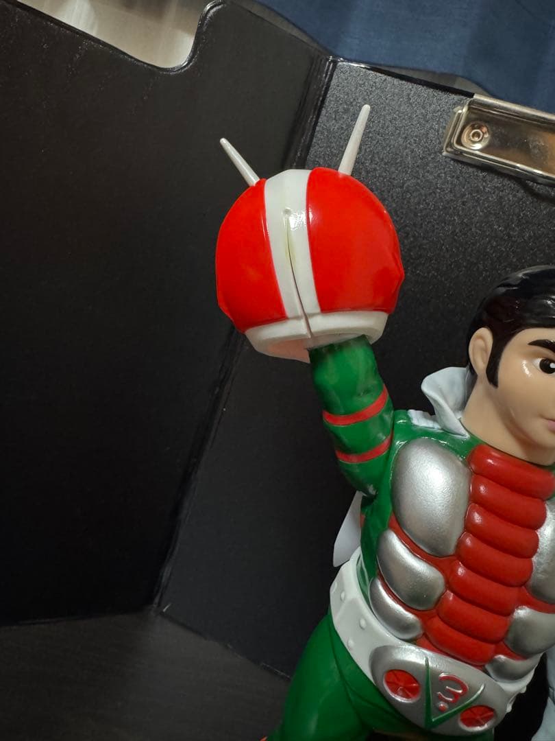 ★特価品★東映レトロソフビ　画面ライダーV３（ビニールマフラー版）