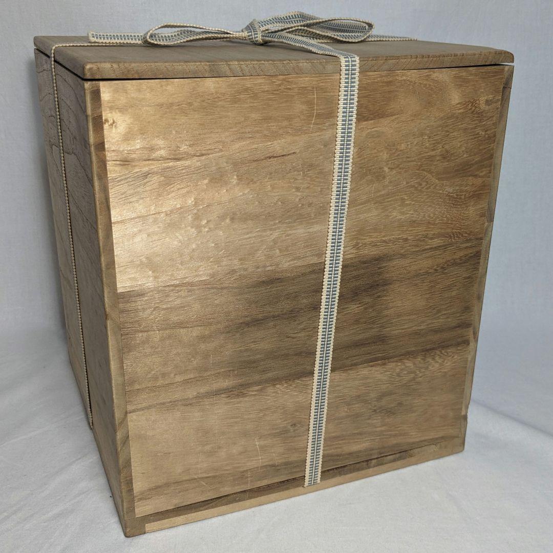 岡山県重要無形文化財 吉本正 備前焼 緋襷壷 合箱 花入 壺 花器 花瓶 茶道具