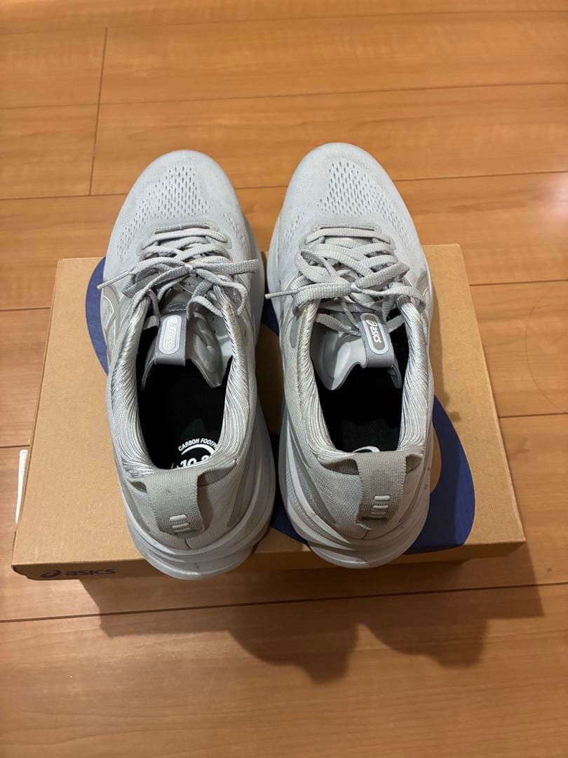 27.5cm EXワイド　4E アシックス ランニングシューズ ゲルカヤノ