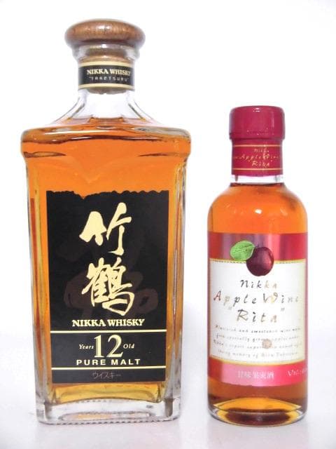 【L2】ニッカ 竹鶴物語 箱付 竹鶴12年 ＆ アップルワイン リタ