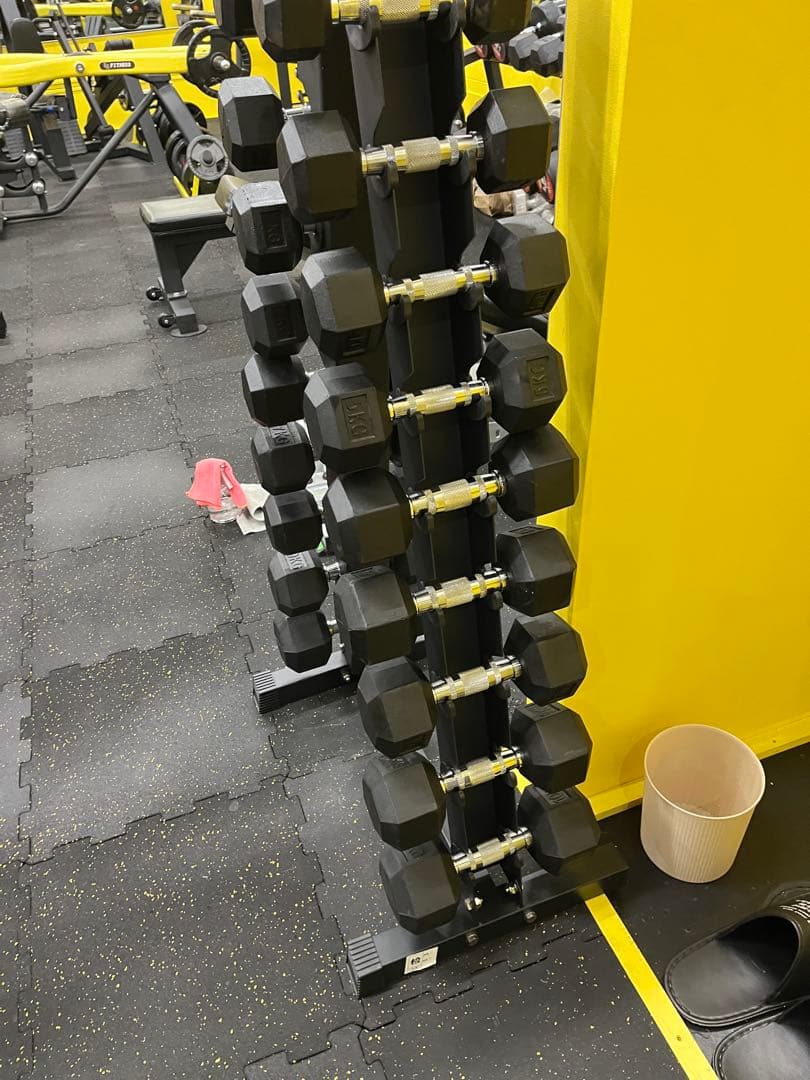 ラック&ヘックスダンベル　1kgから10kg