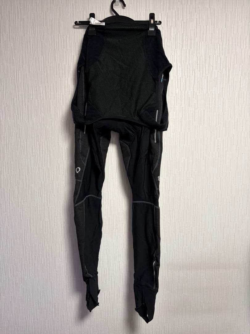 【未使用】パールイズミ　ウィンドブレーク クイックビブ サーモタイツ　ビブタイツ