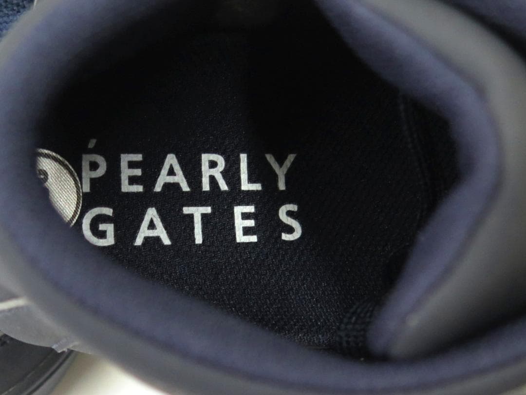 展示品●パーリーゲイツ●ミドルカット　ソフトスパイクゴルフシューズ　22.5cm