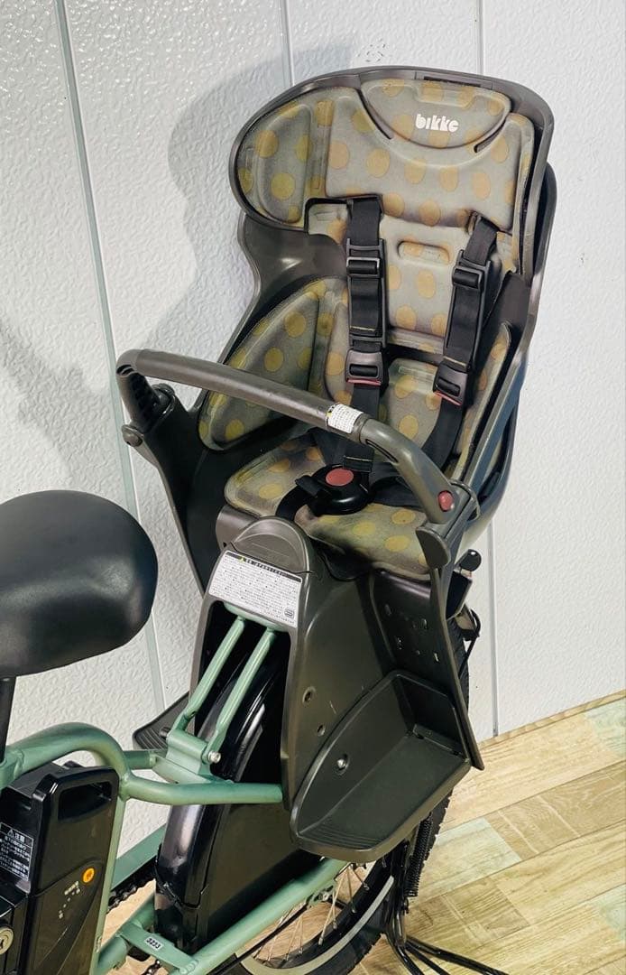 3233パナソニック8.9アンペア　3人乗り対応子供乗せ　電動アシスト自転車