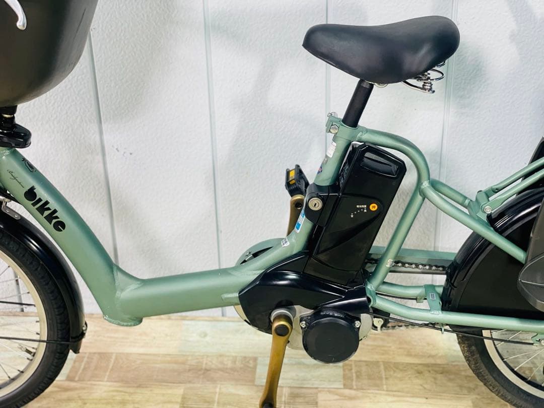 3233パナソニック8.9アンペア　3人乗り対応子供乗せ　電動アシスト自転車