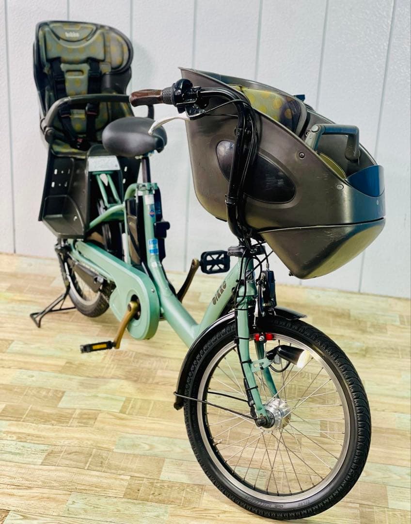 3233パナソニック8.9アンペア　3人乗り対応子供乗せ　電動アシスト自転車