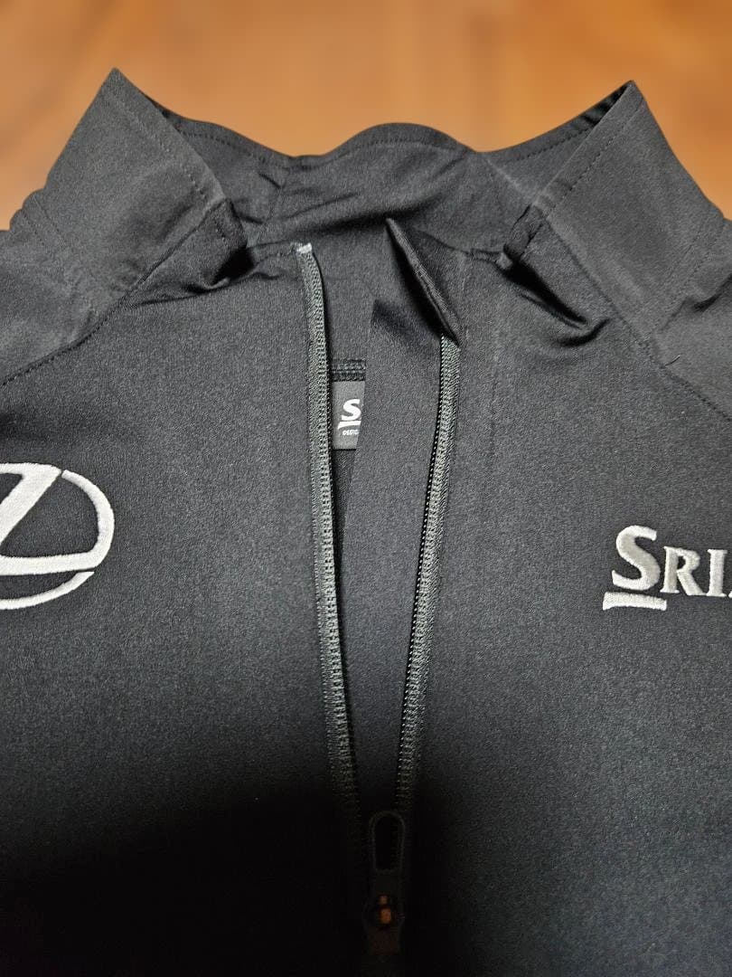 松山選手モデルSrixonカラーブロックハーフジップアップジャケットsizeXL