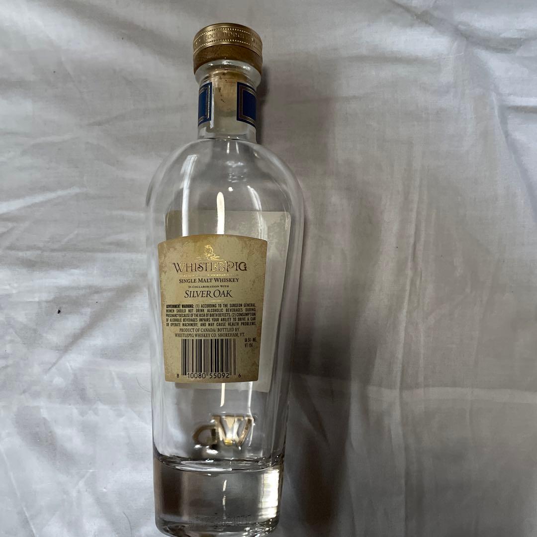 WHISTLEPIG 25年　空瓶 供箱 未洗浄