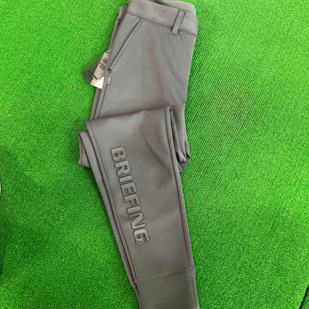 ブリーフィング ゴルフ 3Dロゴ ストレッチジョガータイプパンツ　サイズL