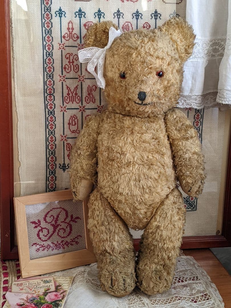 【r】アンティークベア　アンティークテディベア　イギリス