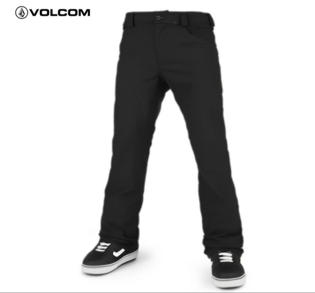 VOLCOM ブラック スノーボードウェア　パンツ