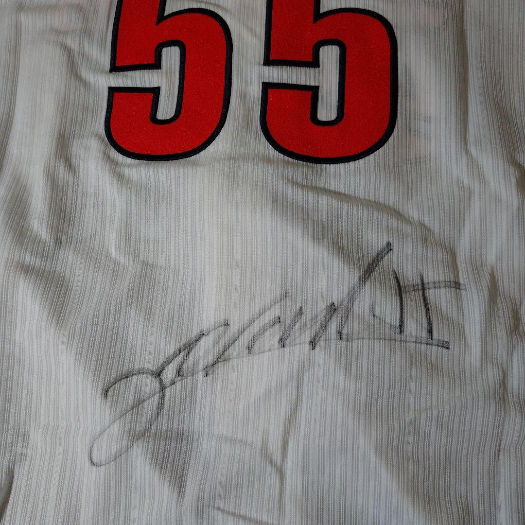 オリックスバファローズ　T-岡田選手　実使用近鉄復刻ユニフォーム上下セット