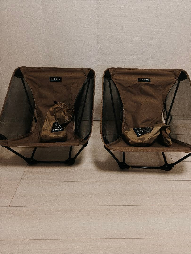 ヘリノックス　グランドチェア　コヨーテタン　2個セット