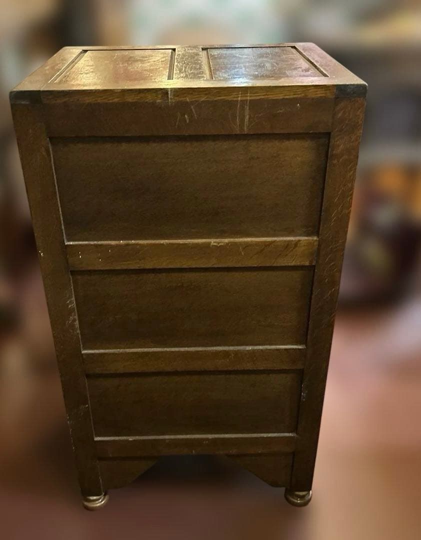 戦前　にびき冷蔵庫　チェスト　什器