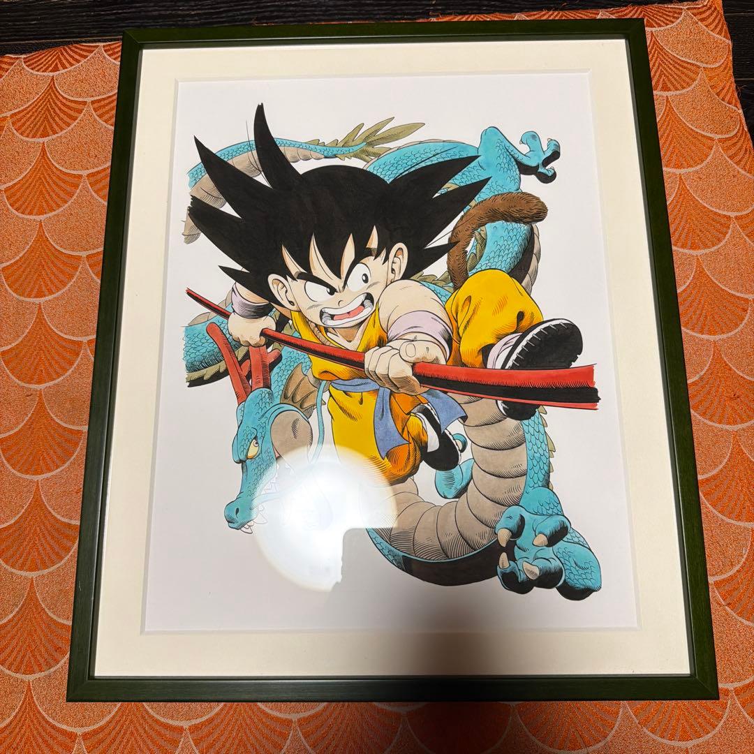 新品未使用　公式箱付　ドラゴンボール　高級　複製原画　2013年　当時品　鳥山明
