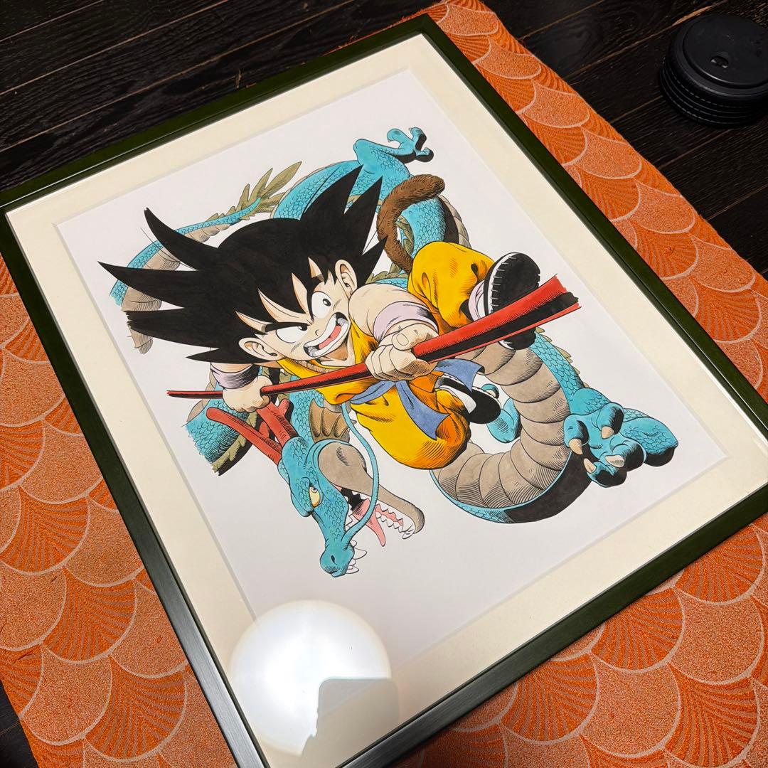 新品未使用　公式箱付　ドラゴンボール　高級　複製原画　2013年　当時品　鳥山明
