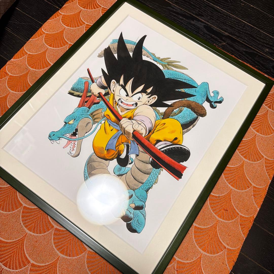新品未使用　公式箱付　ドラゴンボール　高級　複製原画　2013年　当時品　鳥山明