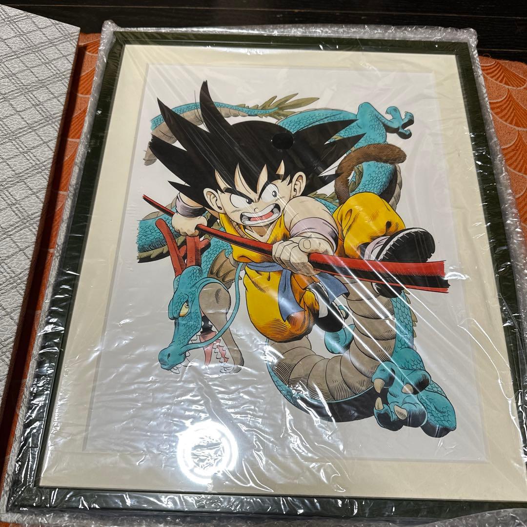 新品未使用　公式箱付　ドラゴンボール　高級　複製原画　2013年　当時品　鳥山明