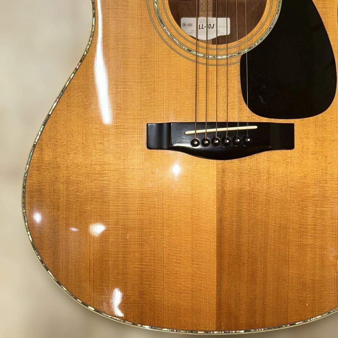 ヤマハLL10jアコースティックギター　トップ単板　　サイドバックN ハカランダ