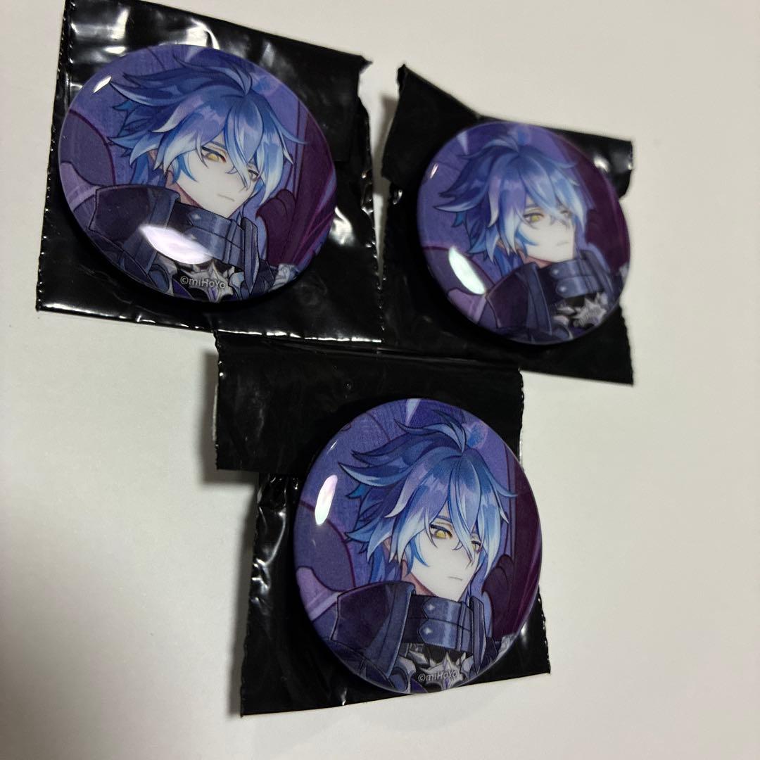 原神 未来屋書店 購入特典 フリンズ ミニ缶バッジ　3個セット