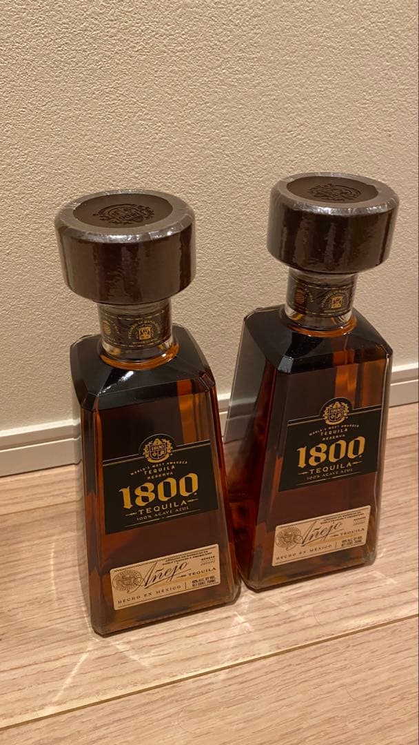 新品未開封 テキーラ1800アネホ 2本セット まとめ売り