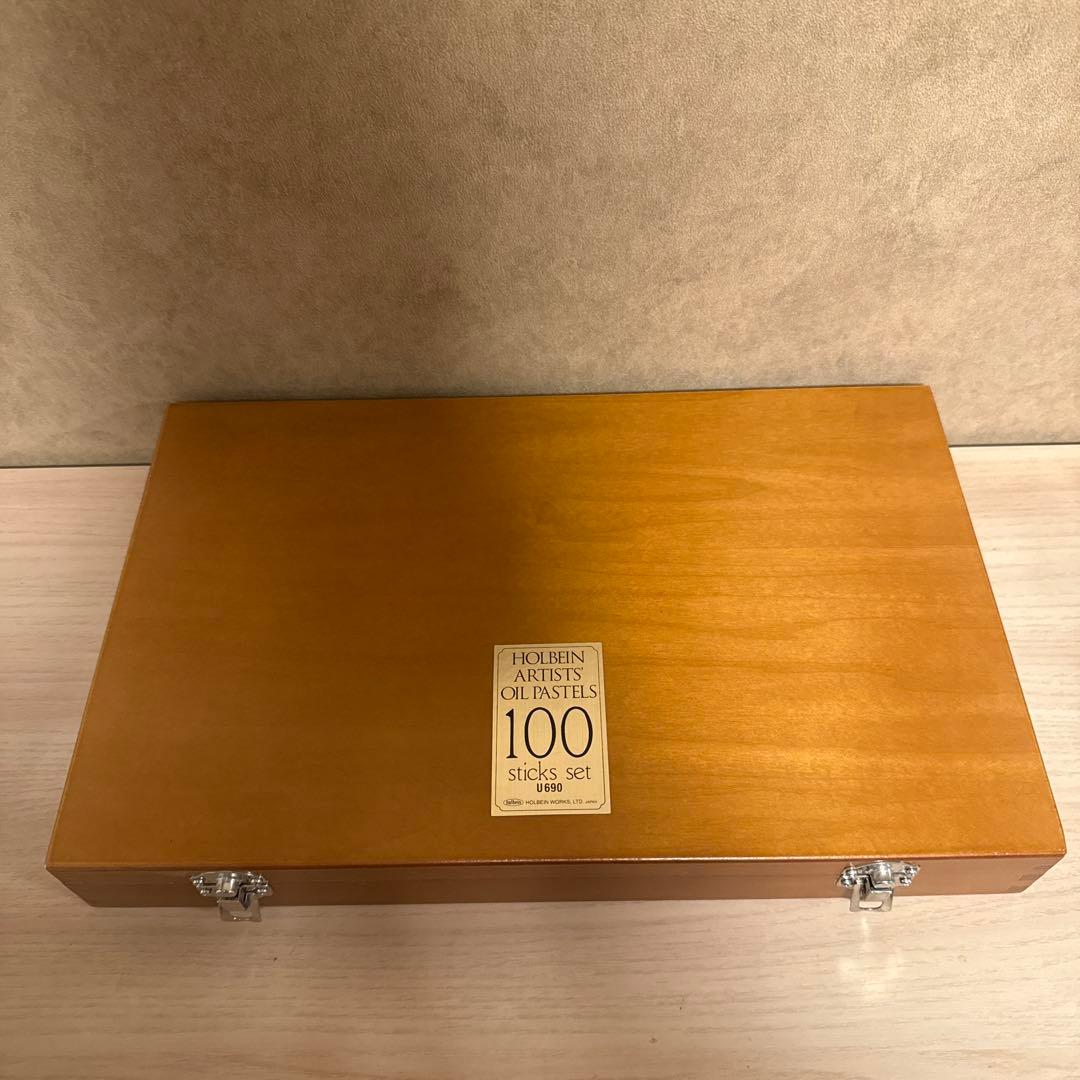 ホルベイン アーティスト オイルパステル 100 木箱入